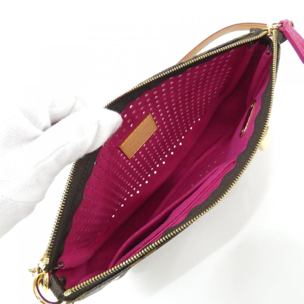LOUIS VUITTON Brown Monogram Pochette Pouch - Picture 10 of 10